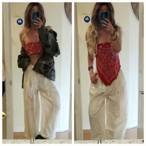 🙌MOST FLATTERING PANTS EVER - AE77 Silk And Linen Wide Leg Pants🙌